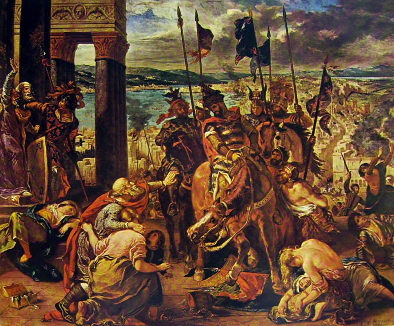 Eugène Delacroix: Ingresso dei crociati a Costantinopoli
