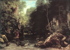 Courbet: Ruscello Ombroso