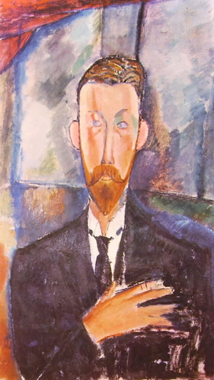 Amedeo Modigliani: Ritratto di Paul Alexandre