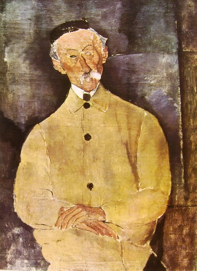 Amedeo Modigliani: Ritratto di Monsieur Lepoutre